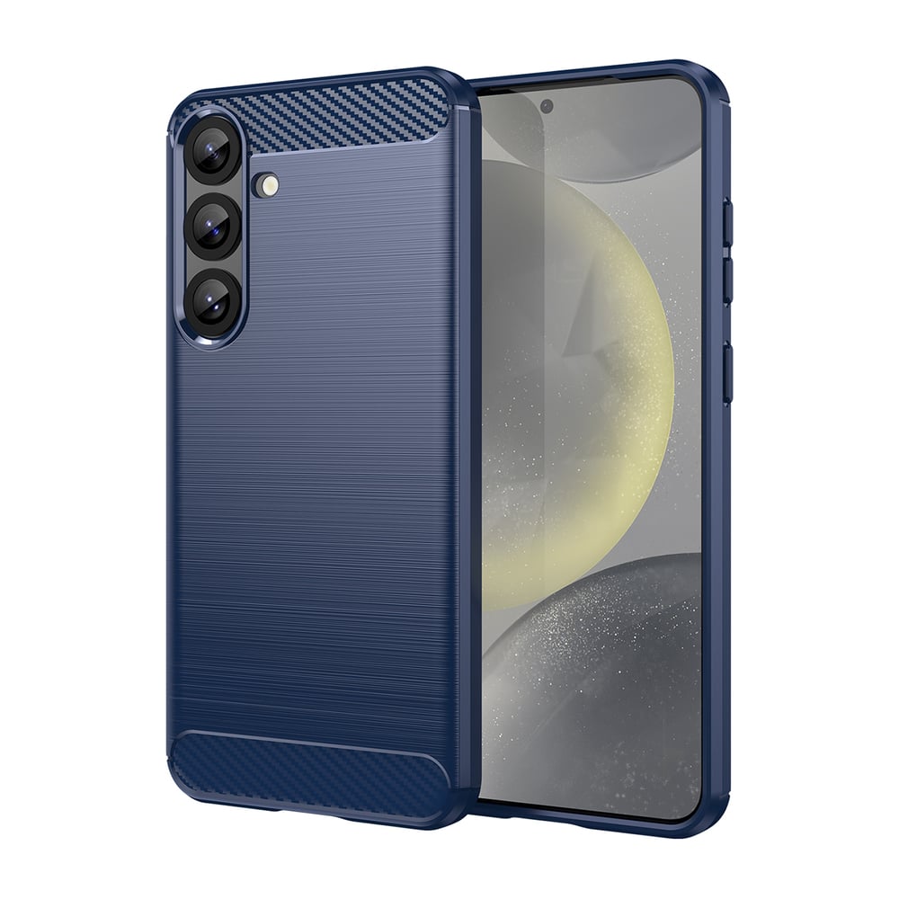 Hurtel Carbon Back Cover Πλαστικό Μπλε (Galaxy S25+)