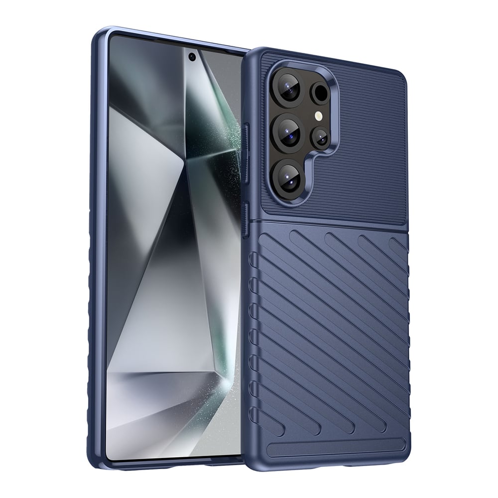 Hurtel Back Cover Σιλικόνης Μπλε (Galaxy S25 Ultra)