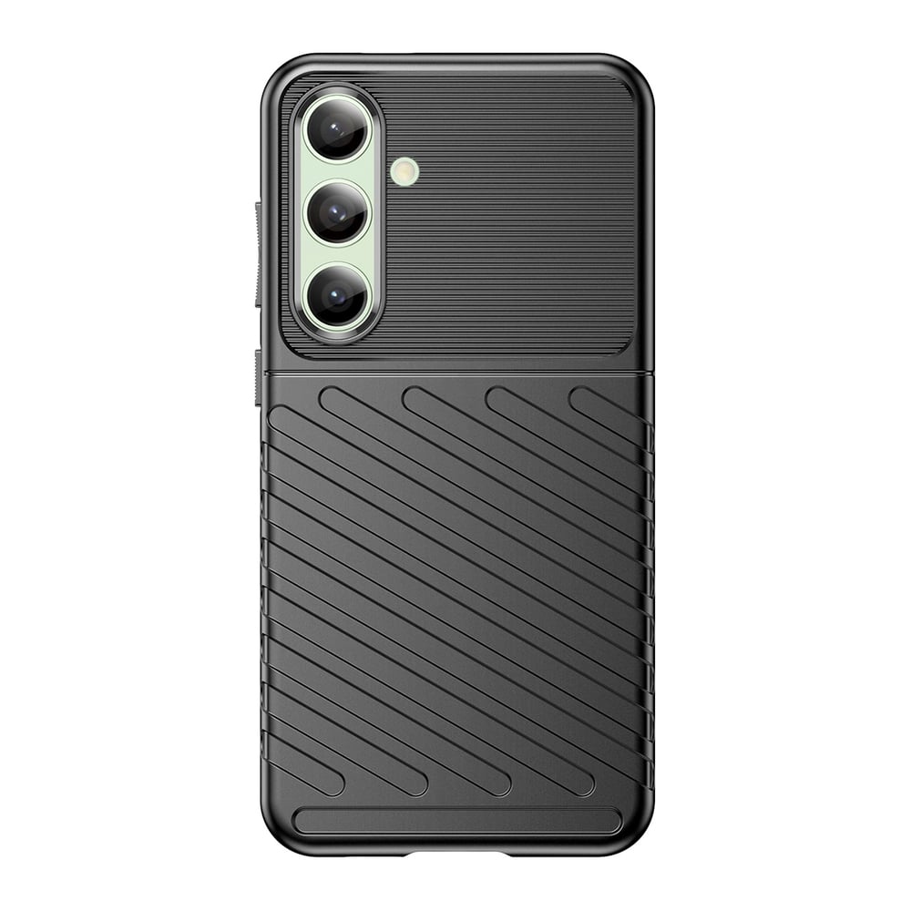 Hurtel Back Cover Σιλικόνης Μαύρο (Galaxy S24 FE)