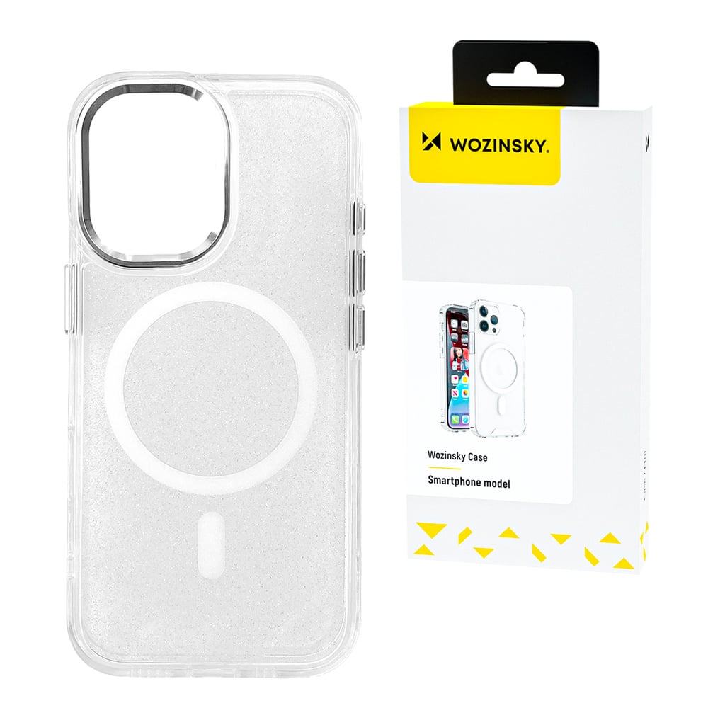 Wozinsky Glitter Back Cover Σιλικόνης Διάφανο (Galaxy S25+)