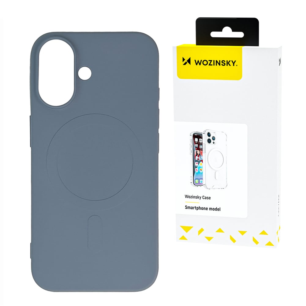 Wozinsky Liquid Back Cover Σιλικόνης Γκρι (Galaxy S25+)