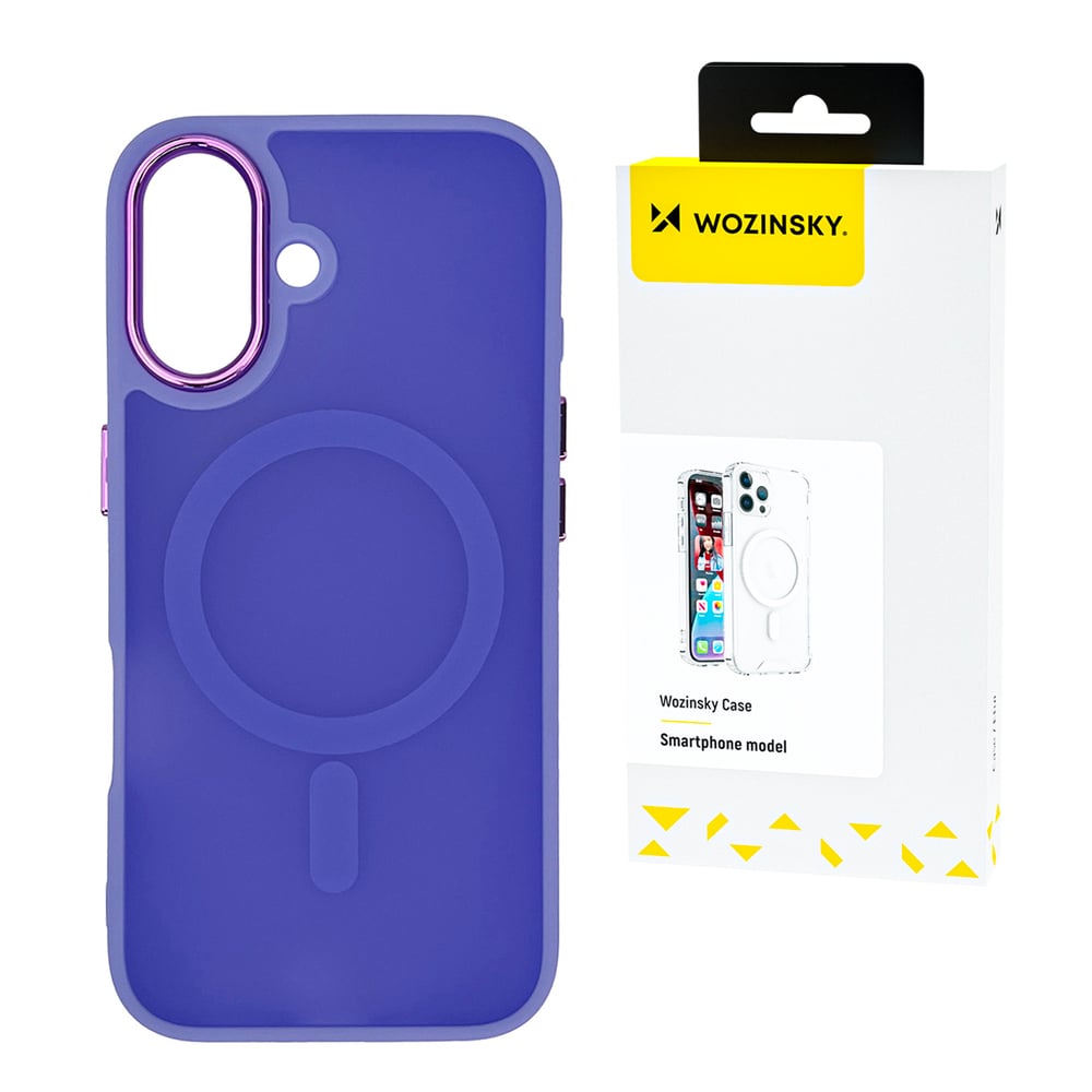 Wozinsky Fashion Back Cover Σιλικόνης Μωβ (Galaxy S25+)