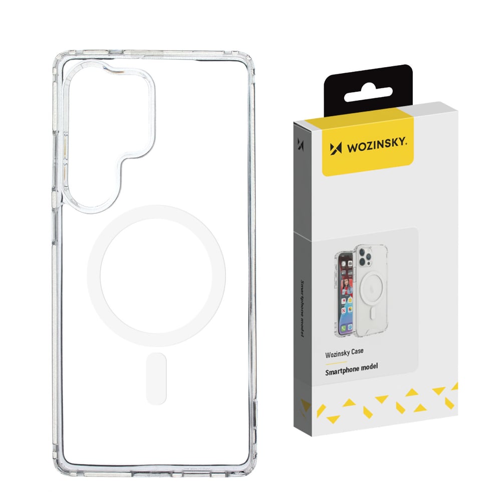 Wozinsky Ultra Clear Magsafe Back Cover Σιλικόνης 0.5mm Διάφανο (Galaxy S25)