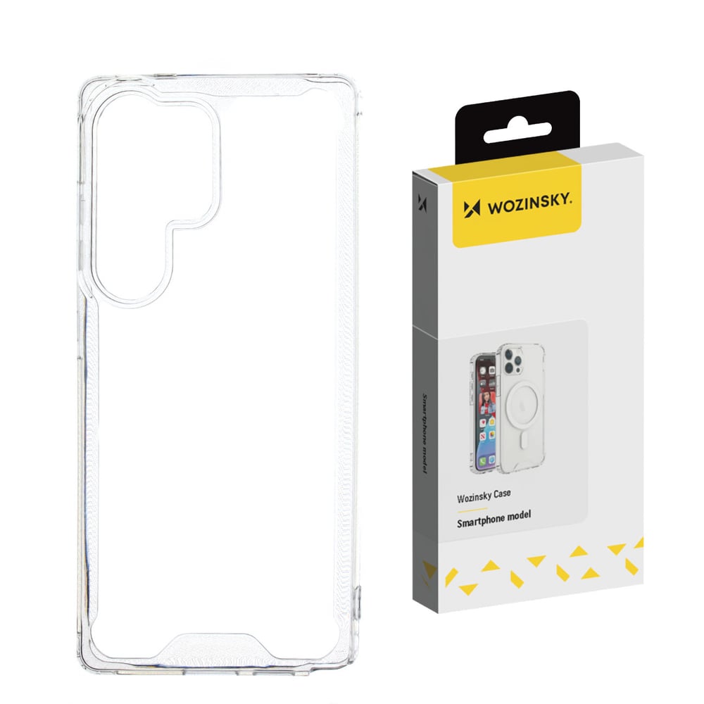 Wozinsky Clear Corner Back Cover Σιλικόνης Διάφανο (Galaxy S25)