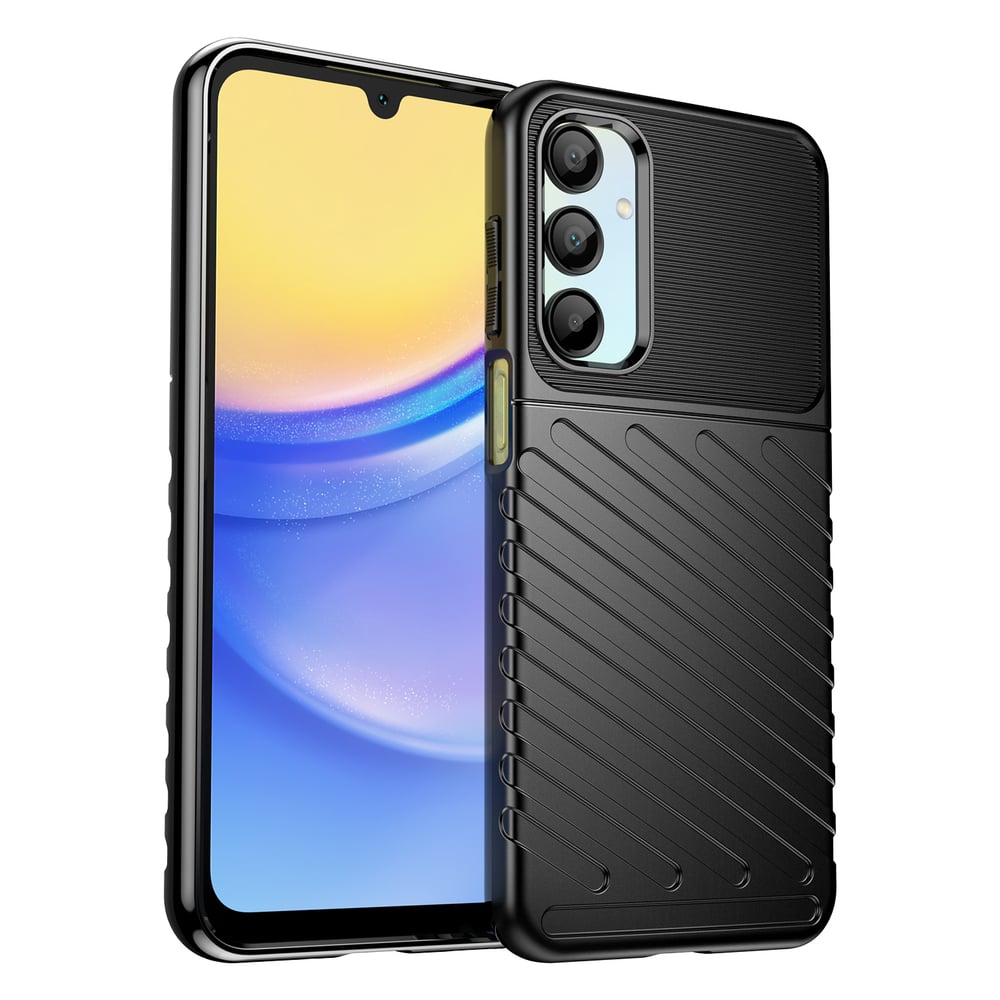 Hurtel Back Cover Σιλικόνης Μαύρο (Samsung Galaxy A26, Thunder Case)