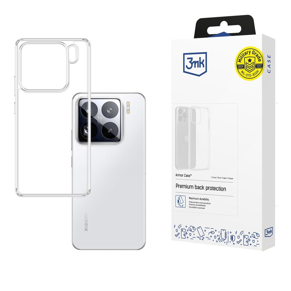3MK Armor Back Cover Μεταλλικό Διάφανο (Xiaomi 15 Pro)