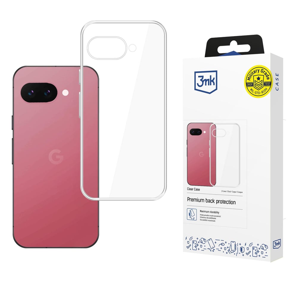 3MK Clear Back Cover Πλαστικό Διάφανο (Google Pixel 9A - 3mk)