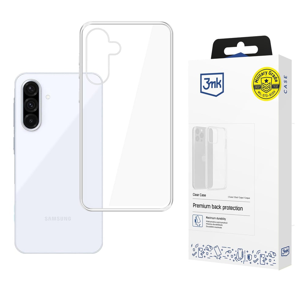 3MK Clear Back Cover Πλαστικό Διάφανο (Samsung Galaxy A36 5G)
