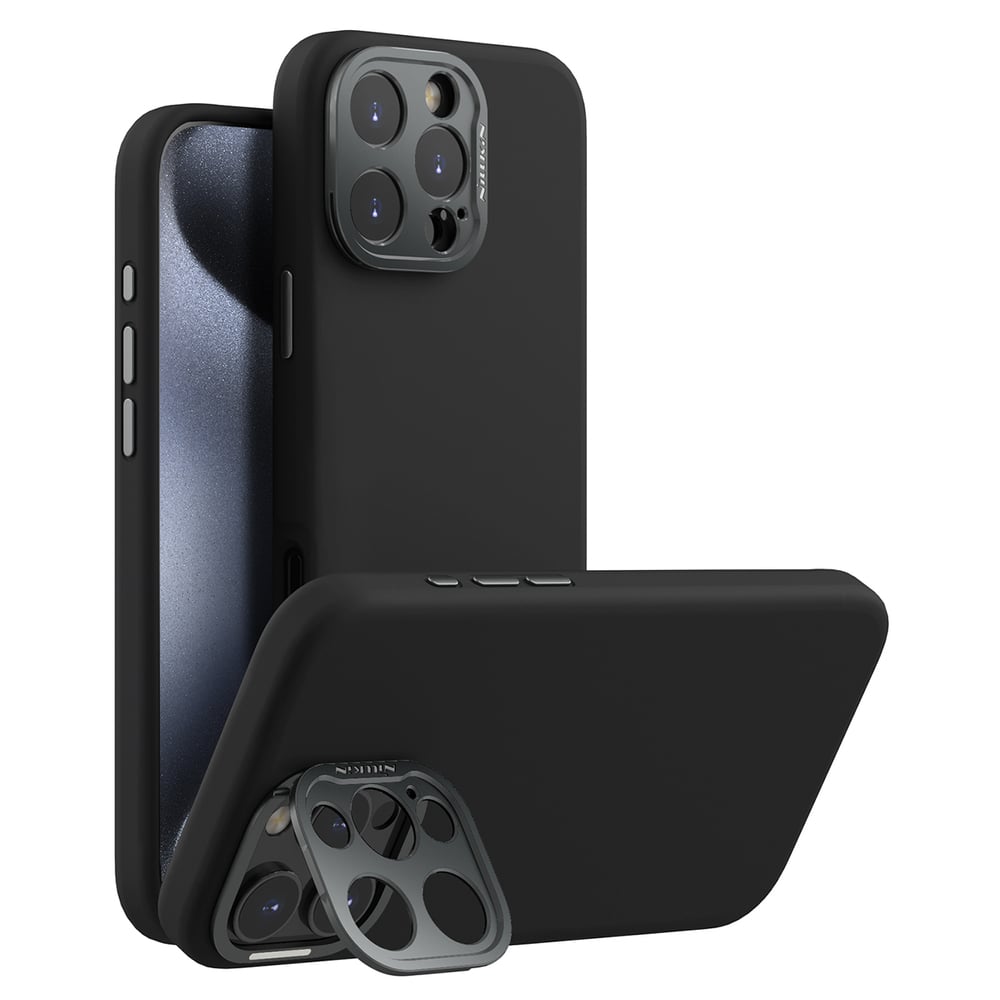 Nillkin Lens Wing Magnetic Back Cover Μεταλλικό Μαύρο (iPhone 16 Pro Max)