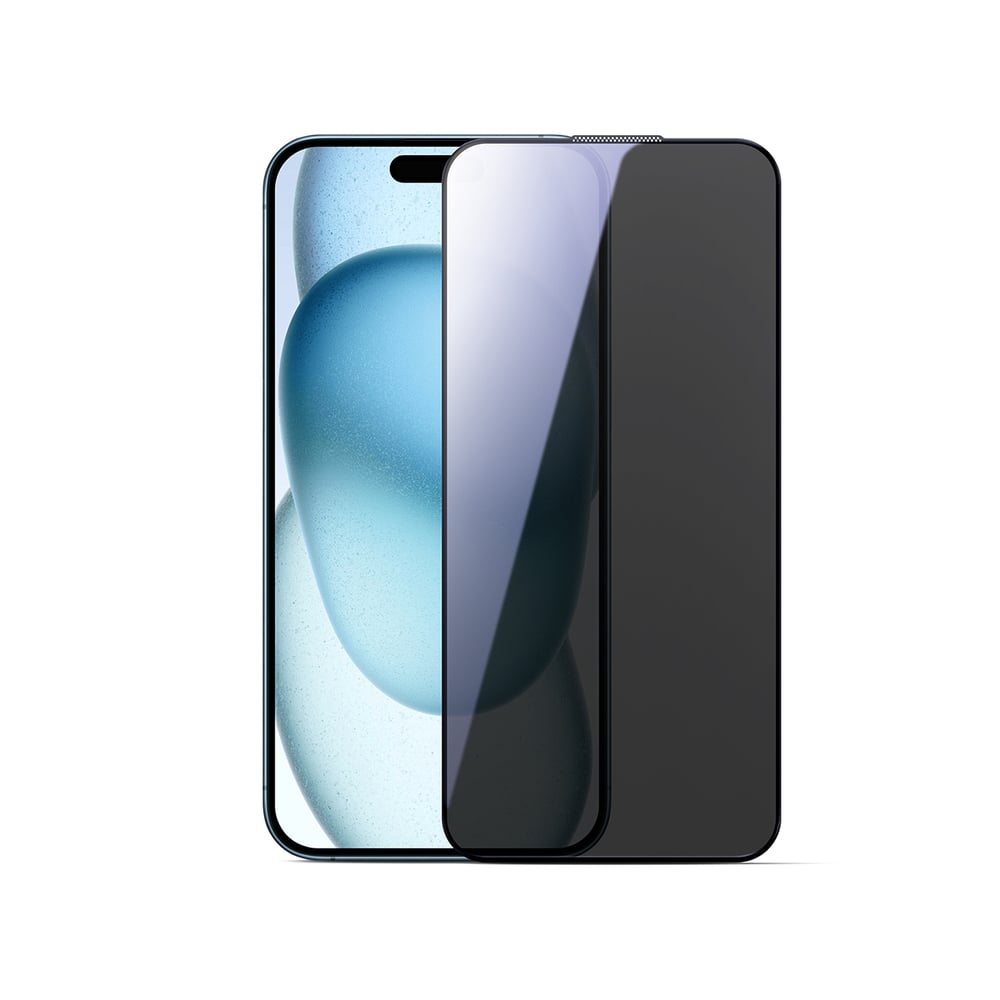 Joyroom 2.5D Privacy Tempered Glass Μαύρο (iPhone 15)