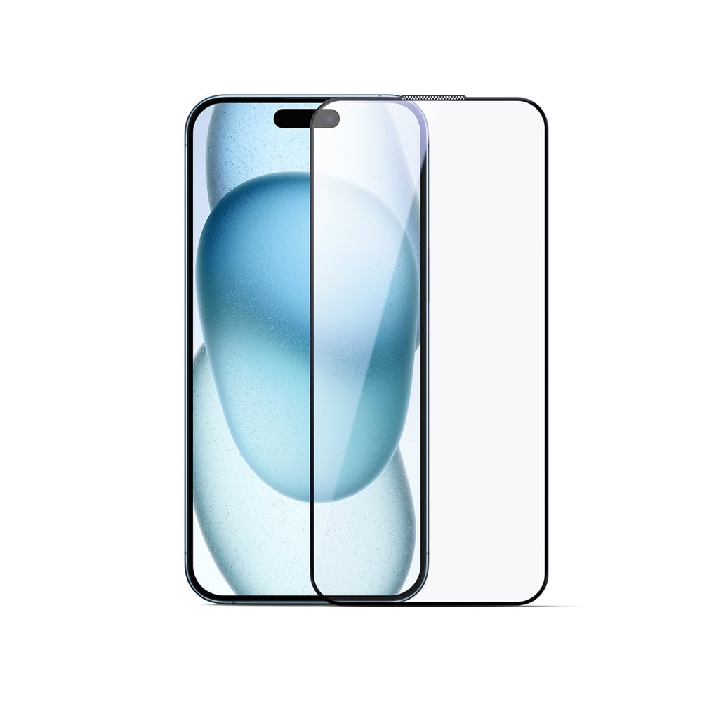Joyroom 2.5D Tempered Glass Μαύρο (iPhone 15)
