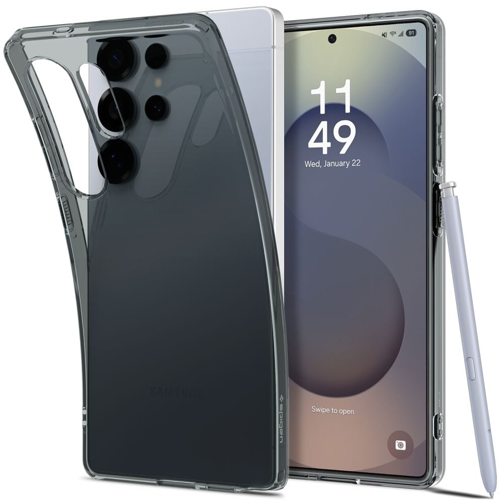 Spigen Liquid Crystal Back Cover Σιλικόνης Διάφανο (Galaxy S25 Ultra)