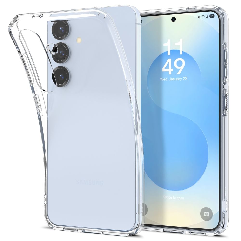 Spigen Liquid Crystal Back Cover Σιλικόνης Διάφανο (Galaxy S25+)