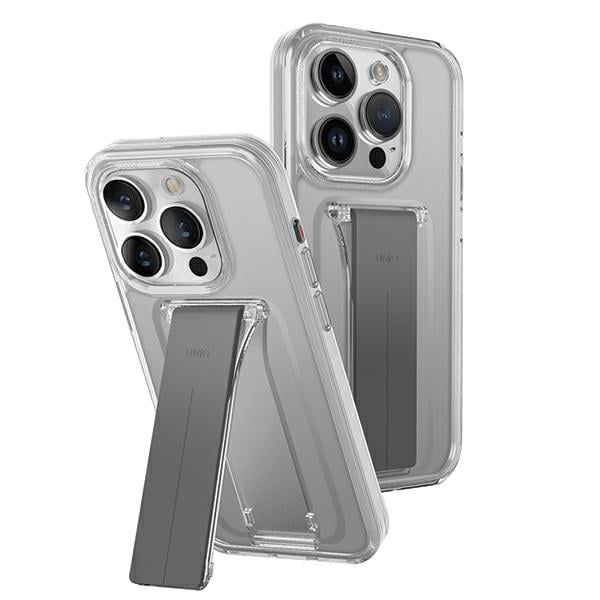 Uniq Heldro Mount Back Cover Σιλικόνης / Πλαστικό Μαγνητικό Διάφανο (iPhone 15 Pro)