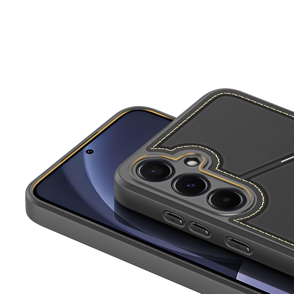 Dux Ducis Rafi Ii Wallet Δερμάτινο / Δερματίνης Μαύρο (Galaxy S25+)