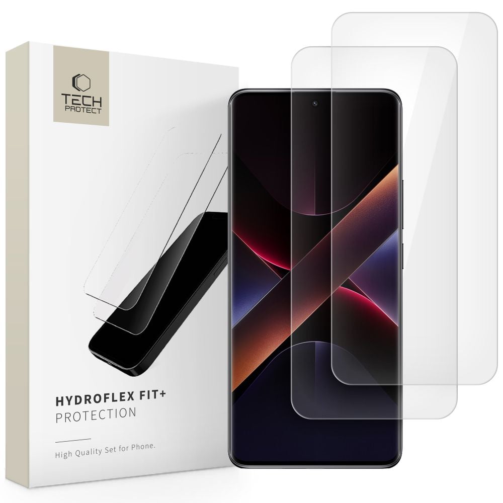 Tech-Protect FIT+ Hydrogel Screen Protector 2τμχ (Xiaomi Redmi Note 14 Pro 5G / 14 Pro+ Plus 5G / Poco X7 5G)