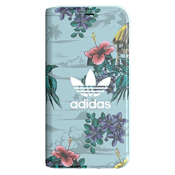 adidas Floral Booklet Case Gray (iPhone X / Xs) 30927