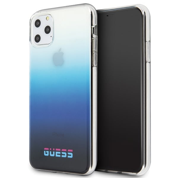 Guess Back Cover Πλαστικό Μπλε (iPhone 11 Pro)