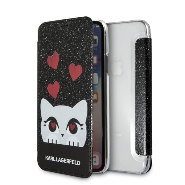Karl Lagerfeld Valentine Book Δερματίνης Valentine (iPhone X / Xs)