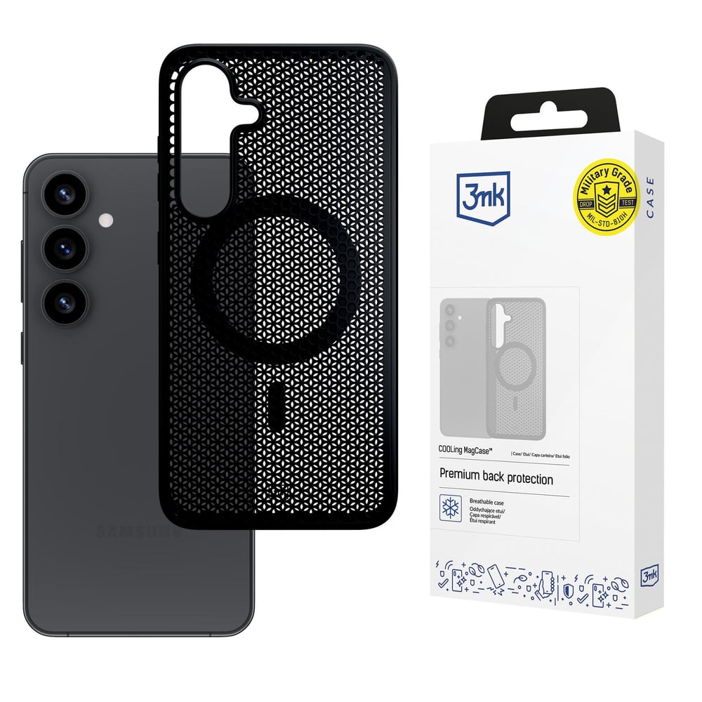 3MK Cooling Back Cover Σιλικόνης / Πλαστικό 2mm Πολύχρωμο (Galaxy S25+)