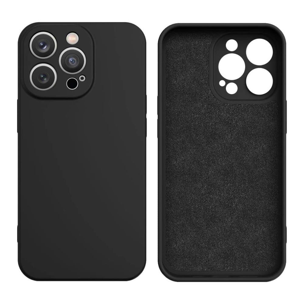 Hurtel Back Cover Σιλικόνης Μαύρο (Galaxy A56)