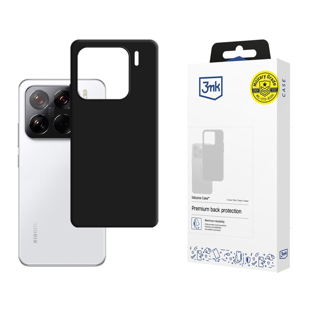 3MK Silicone Back Cover Σιλικόνης / Δερμάτινο 2mm Πολύχρωμο (Xiaomi 15)
