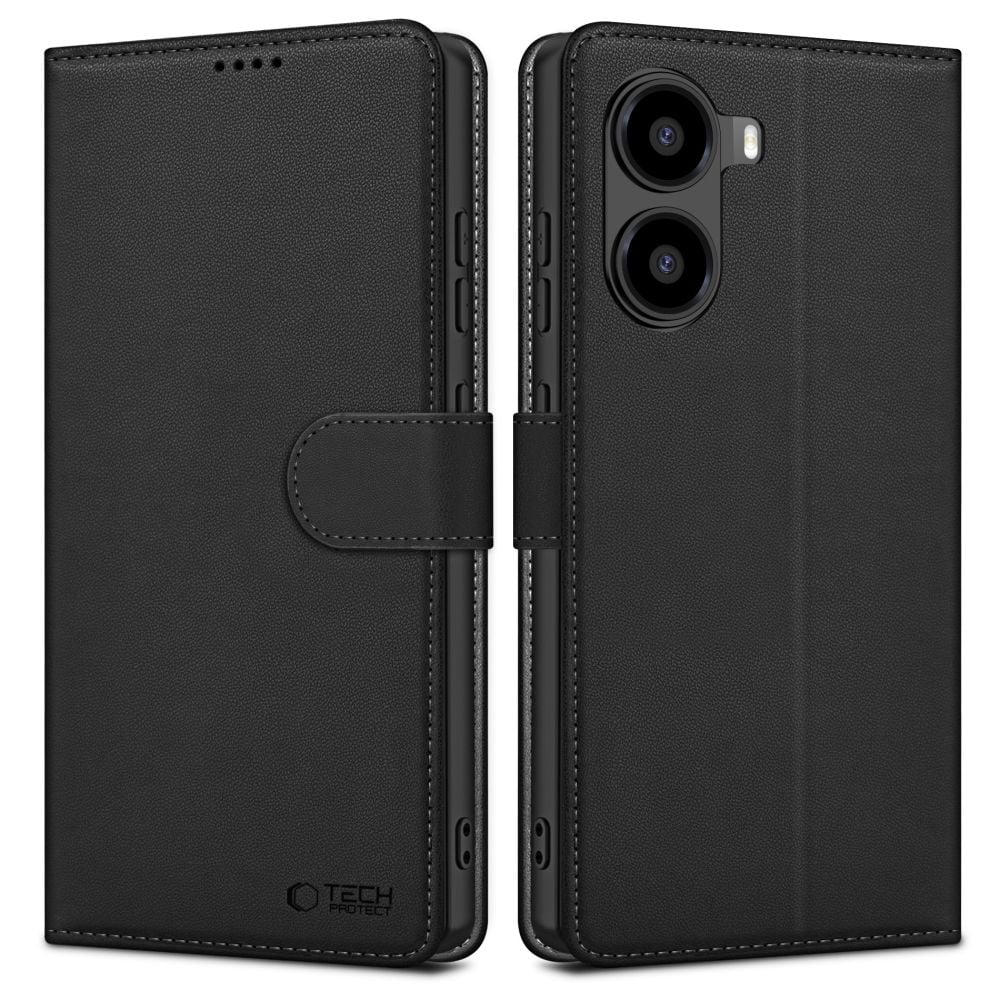 Tech-Protect Wallet Δερματίνης Μαγνητικό Μαύρο (Poco X7 Pro)