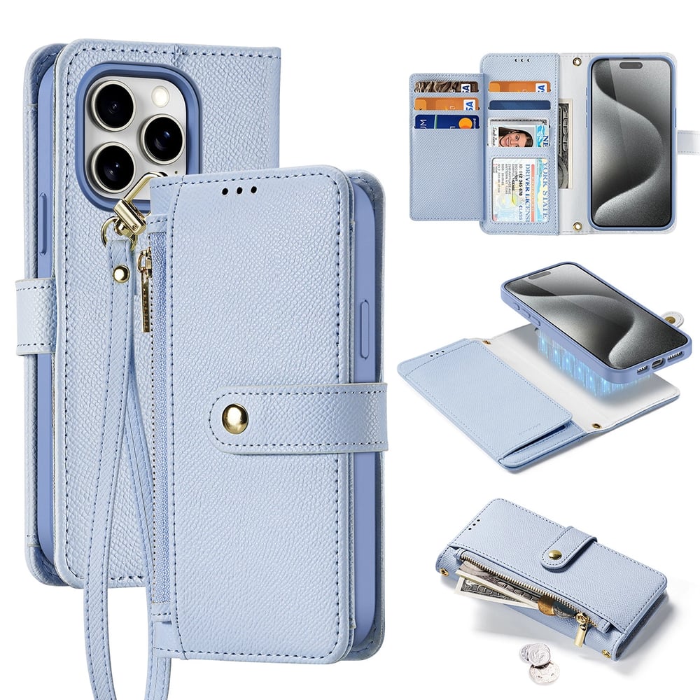 Dux Ducis Back Cover Δερμάτινο Γαλάζιο (iPhone 15 Pro Max)