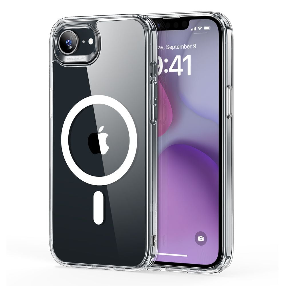 ESR Classic Hybrid Halolock Back Cover Σιλικόνης 0.7mm Διάφανο (iPhone 17e / 16e)