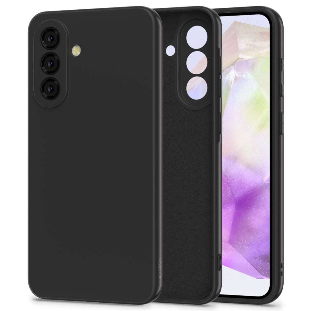 Tech-Protect Icon Back Cover Σιλικόνης Μαύρο (Samsung Galaxy A36 5G)
