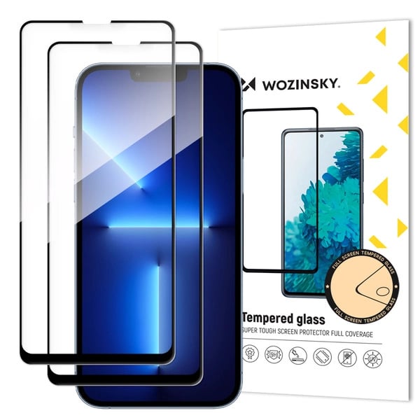 Wozinsky Full Glue Full Face Tempered Glass Μαύρο (Redmi 14C / Poco C75)