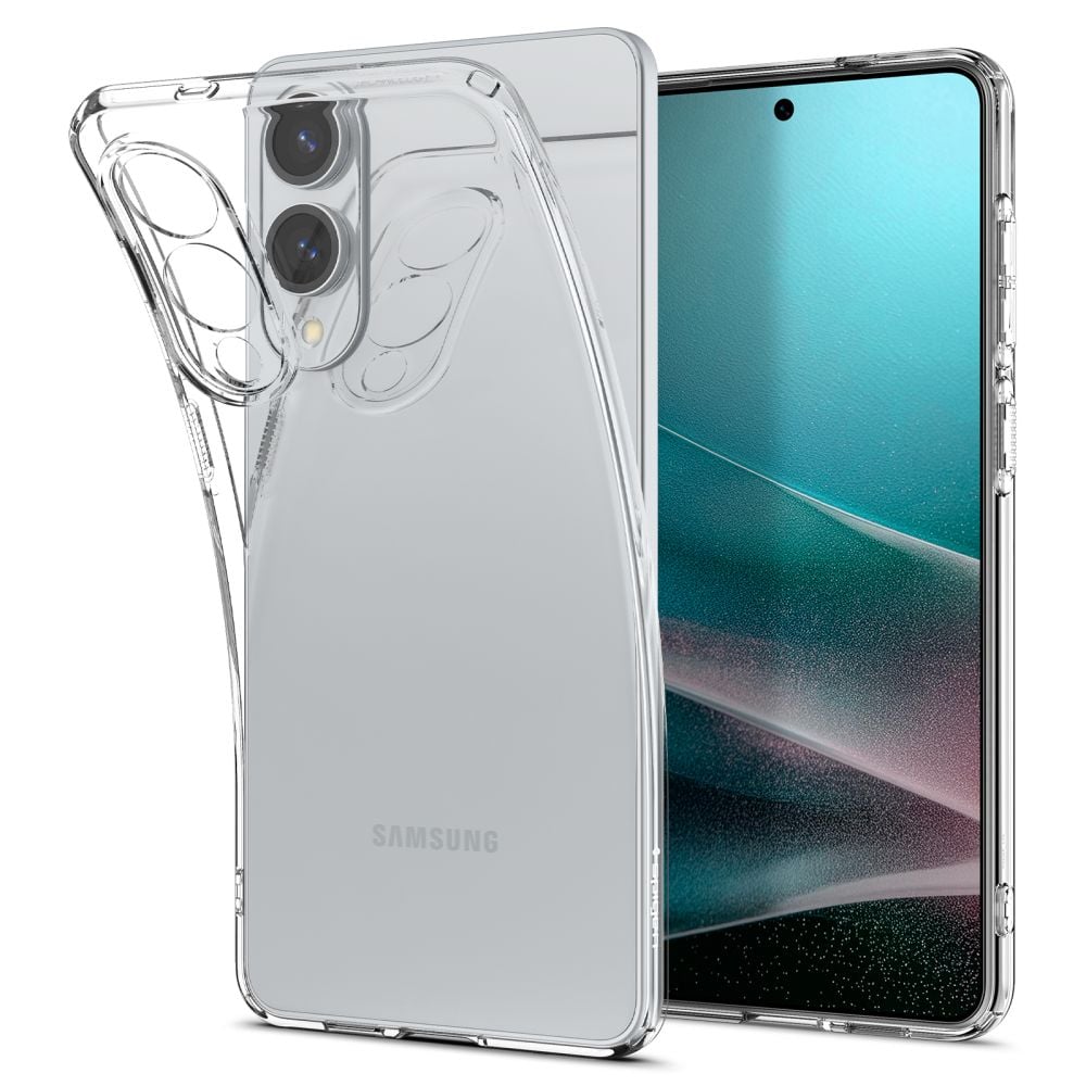 Spigen Liquid Crystal Back Cover Σιλικόνης 0.3mm Διάφανο (Galaxy S25 Edge)