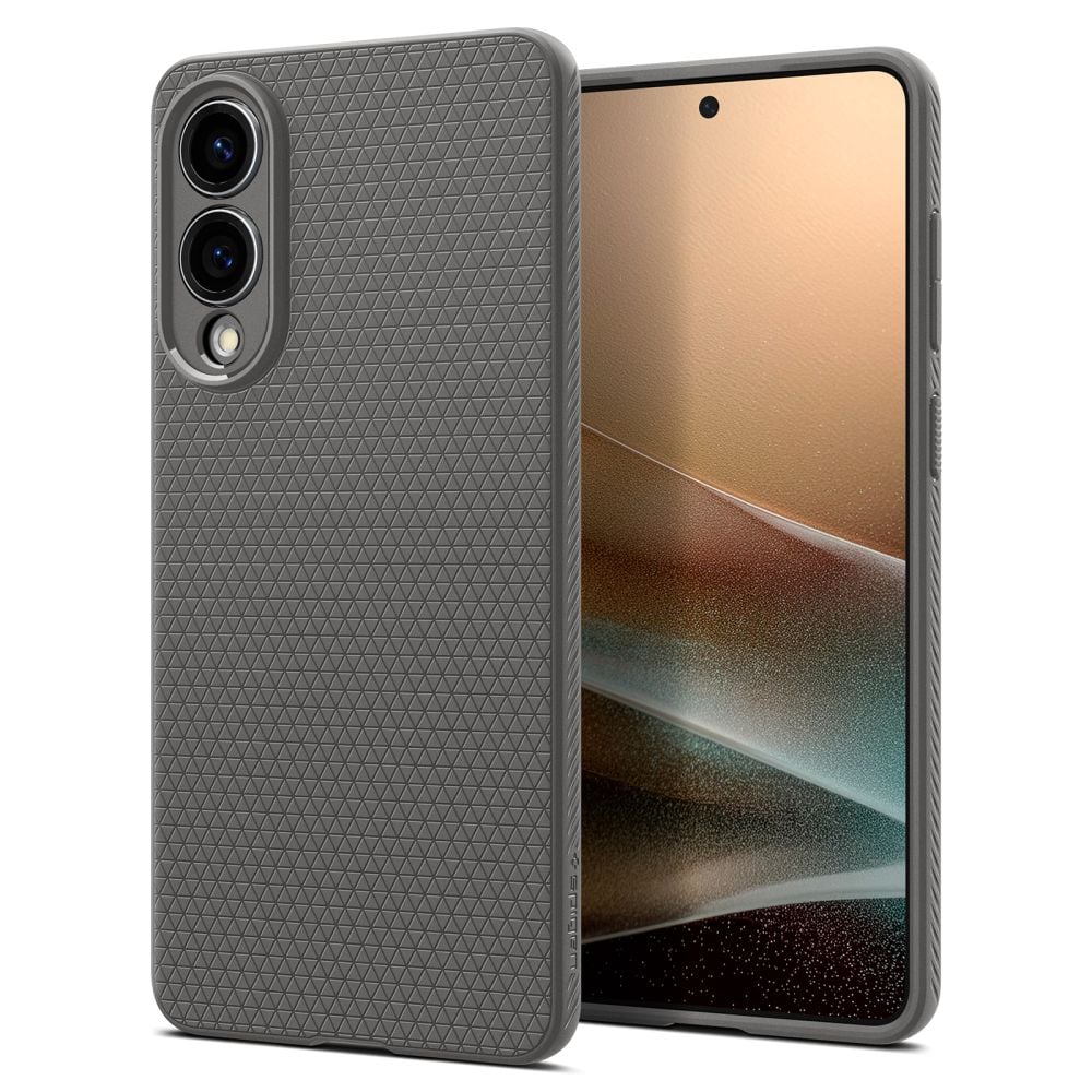 Spigen Liquid Air Back Cover Σιλικόνης 0.3mm Γκρι (Galaxy S25 Edge)