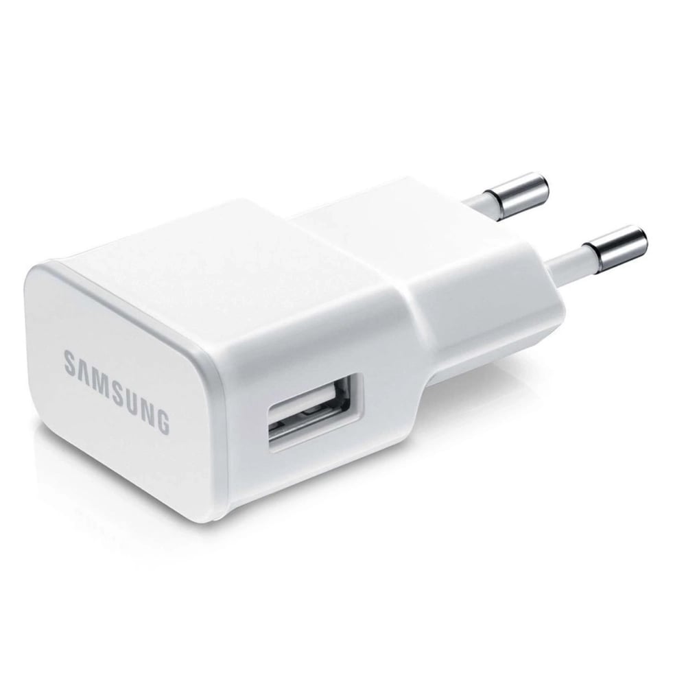 Samsung Φορτιστής Χωρίς Καλώδιο με Θύρα USB-A Λευκός (EP-TA50EWE + ECB-DU4EWE Bulk)