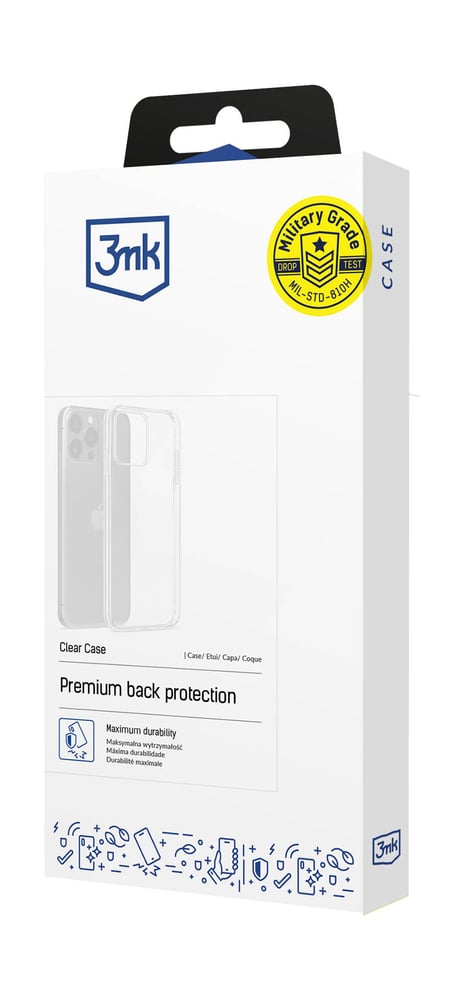 3MK Clear Back Cover Πλαστικό 1.2mm Διάφανο (Apple iPhone 17 - 3mk)