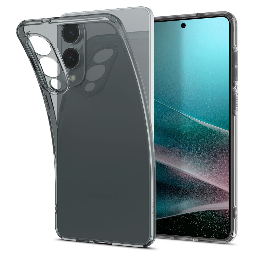 Spigen Liquid Crystal Back Cover Σιλικόνης 0.3mm Διάφανο (Galaxy S25 Edge)