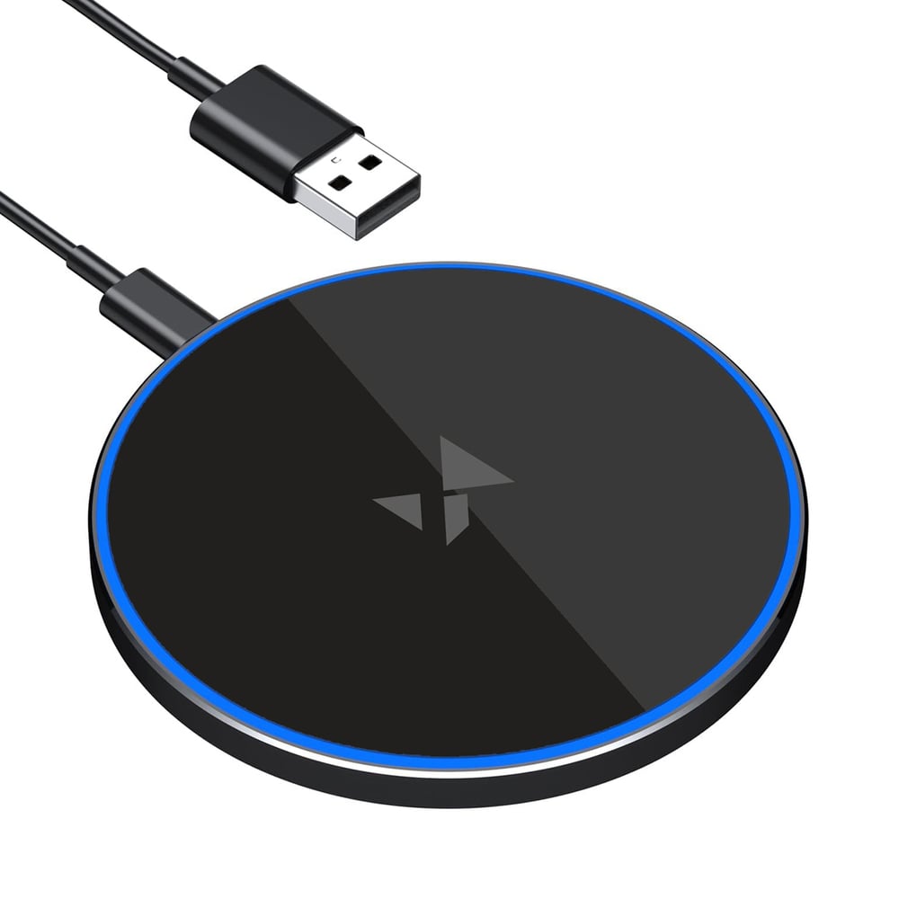Wozinsky Ασύρματος Φορτιστής (Qi Pad) και Καλώδιο USB-C 15W Μαύρος (WLI-01Y)