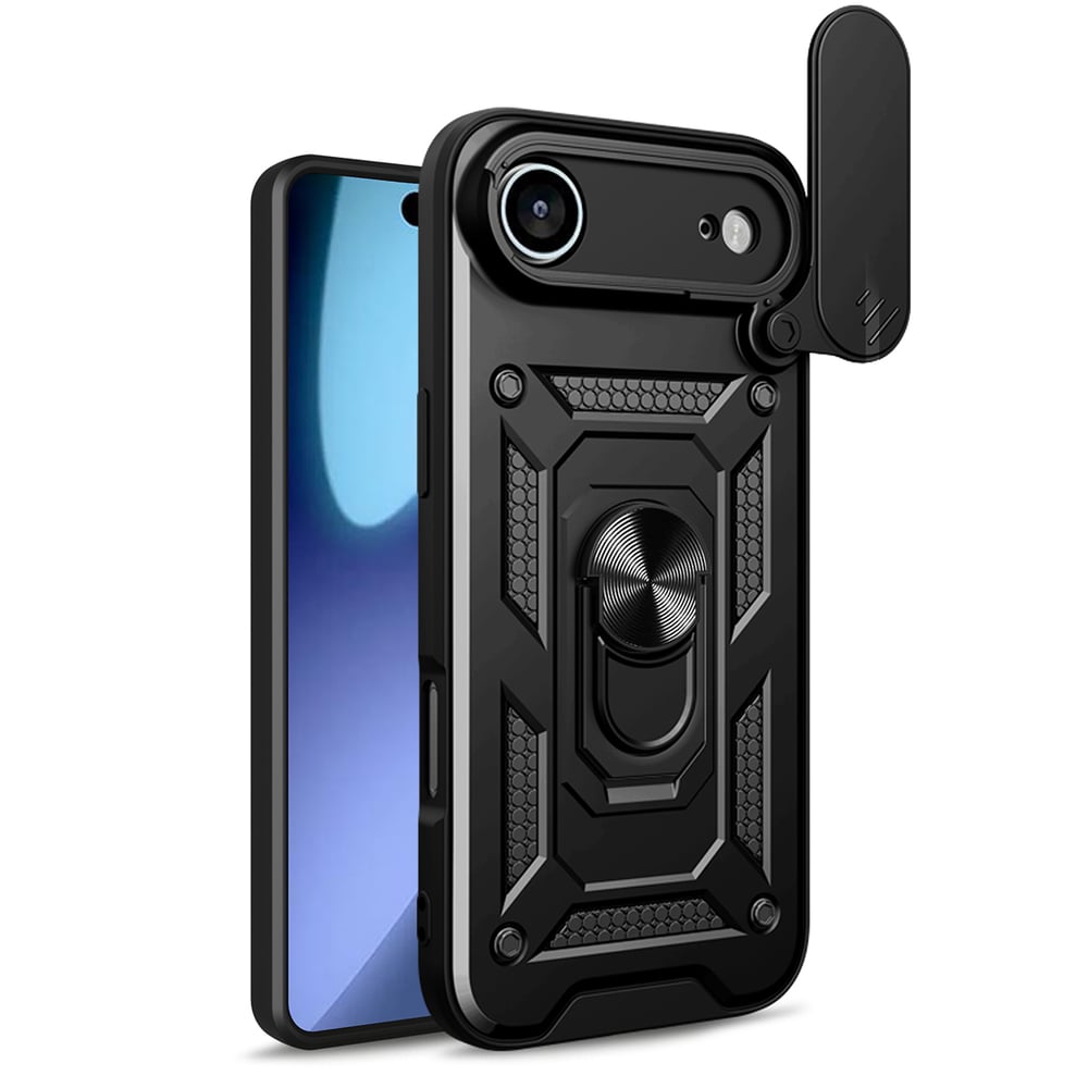 Hurtel Hybrid Back Cover Μαύρο (iPhone Air)