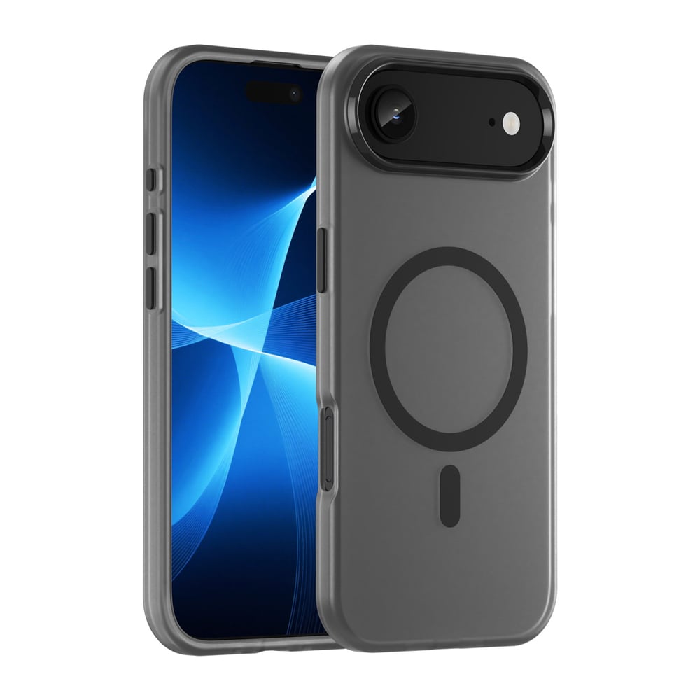 Hurtel Magnetic Back Cover Σιλικόνης / Πλαστικό Μαύρο (iPhone Air)
