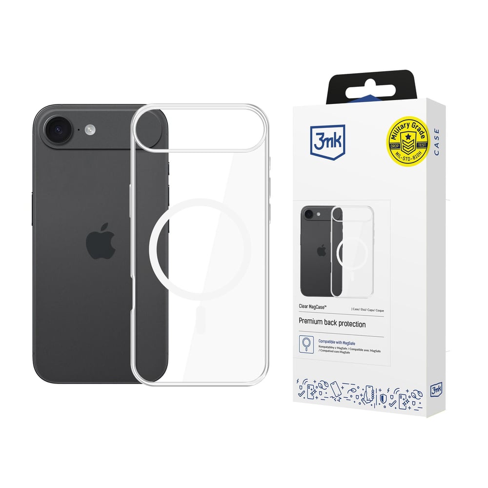3MK Back Cover Πλαστικό Διάφανο (iPhone Air)