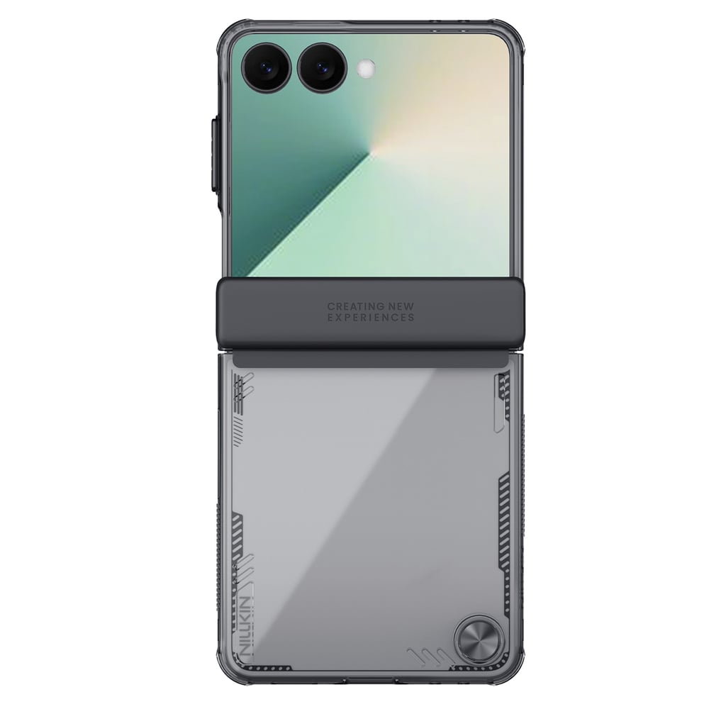 Nillkin Iceblade Cover Book Σιλικόνης Μαύρο (Galaxy Z Flip7)