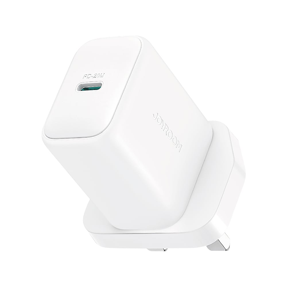 Joyroom Φορτιστής Χωρίς Καλώδιο με Θύρα USB-C 20W Power Delivery Λευκός (JR-TCF20 UK)