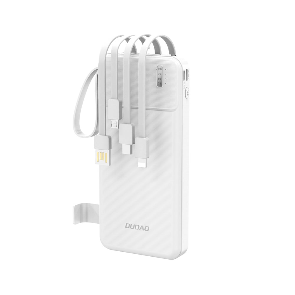 Dudao K11 Power Bank 10000mAh 10W με Θύρα USB-A Λευκό