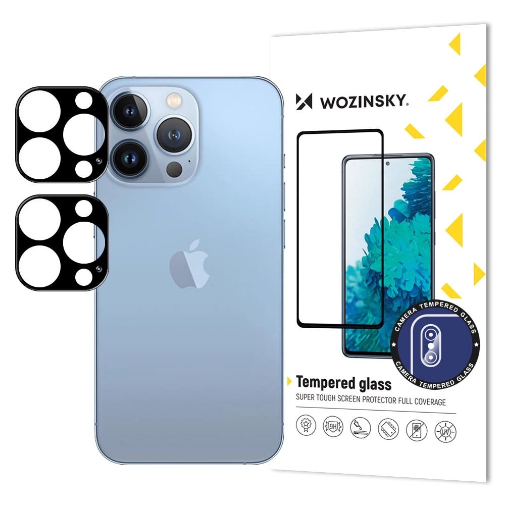 Wozinsky Full Προστασία Κάμερας Tempered Glass Μαύρο για το iPhone 17 Air