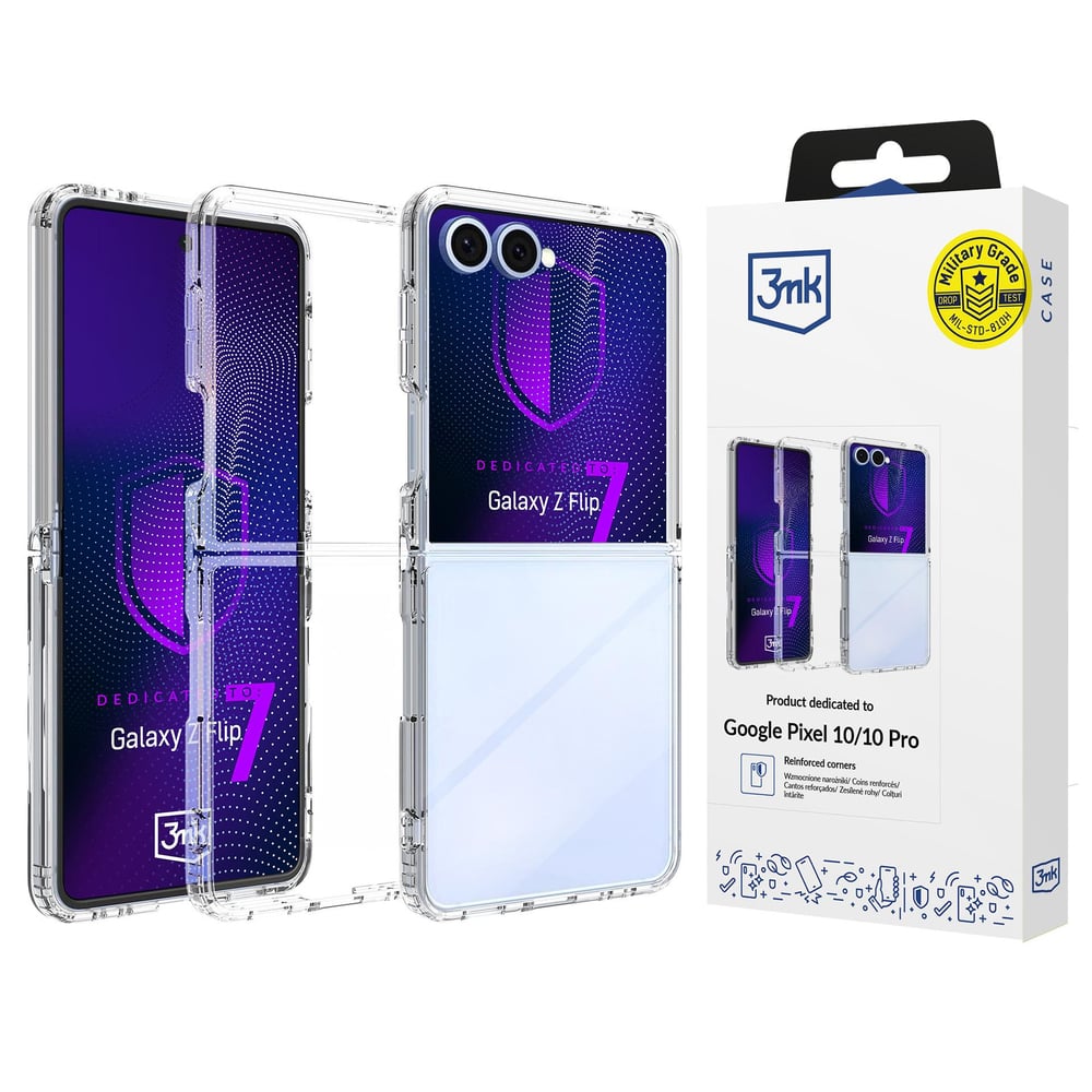 3MK Armor Book Μεταλλικό Διάφανο (Galaxy Z Flip7)