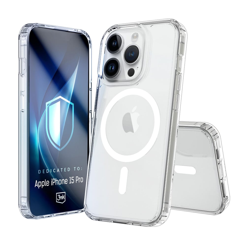 3MK Armor Wallet Πλαστικό Διάφανο (iPhone 15 Pro)