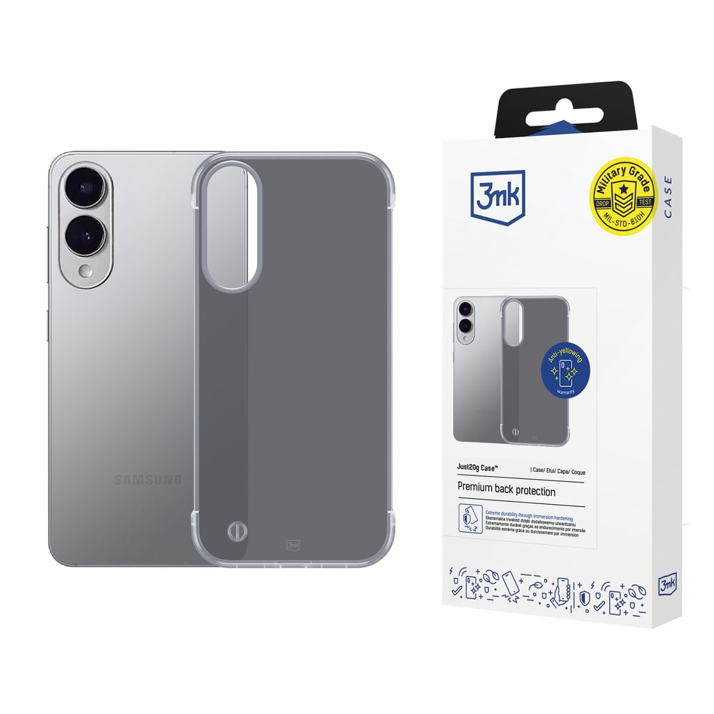 3MK Back Cover Δερμάτινο / Πλαστικό 1.2mm Διάφανο (Galaxy S25)