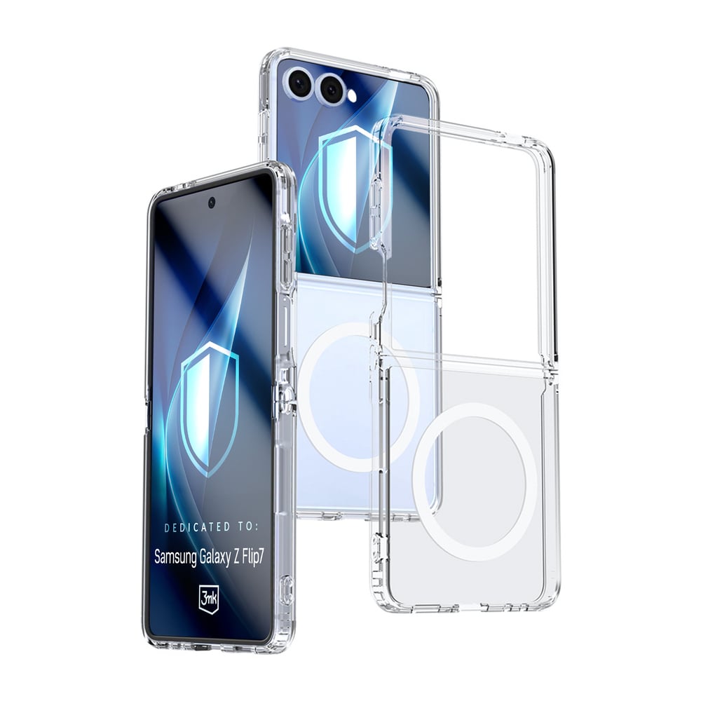 3MK Armor Book Πλαστικό 1.5mm Διάφανο (Galaxy Z Flip7)
