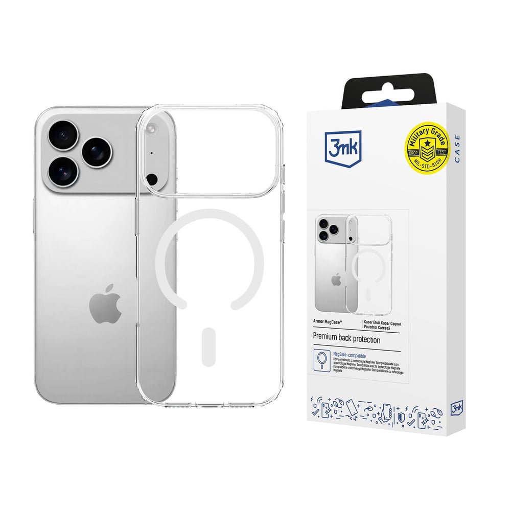 3MK Armor Wallet Πλαστικό Διάφανο (iPhone 17 Pro)