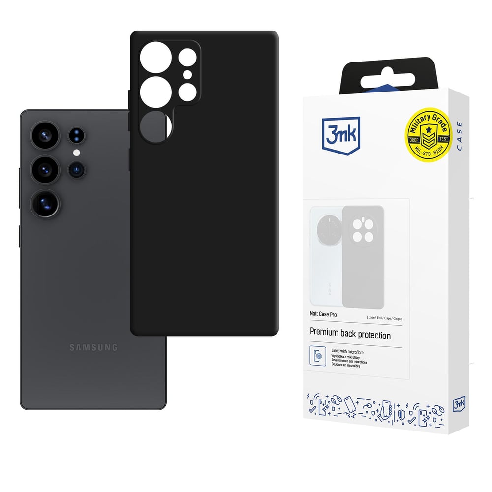 3MK Matt Back Cover Σιλικόνης / Tempered Glass 1.8mm Πολύχρωμο (Galaxy S25 Ultra)